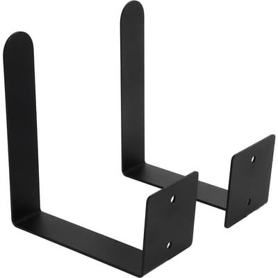 Wand Pan Dekselhouder Roestvrij Hangend Snijplank Opbergrek voor Keukengerei black