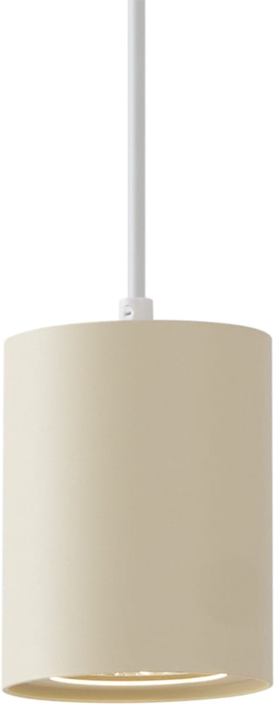 QAZQA holt - Moderne Spot railsysteem verlichting, railverlichting geschikt voor led - 1 lichts - Ø 9.6 cm - Beige - Woonkamer