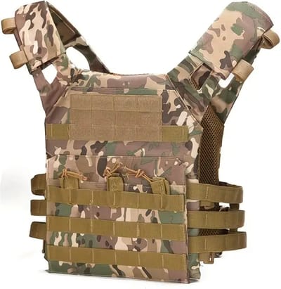 Livano Gewichtsvest - Gewichtvest - Weight Vest - Tactical Vest - Trainingsvest - Heren - Dames - Camo
