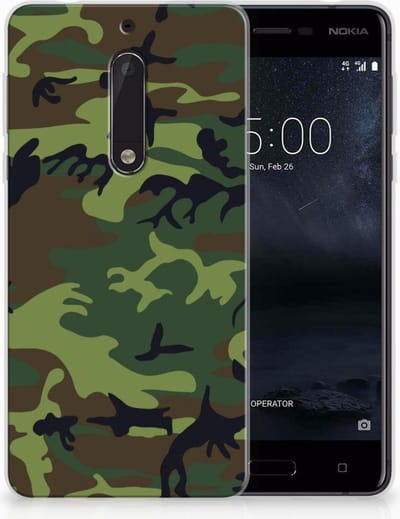 Nokia 5 TPU bumper Army Dark