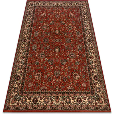 Kleden Rugsx Wollen tapijt KASHQAI 4362 200 ornament bordeaux 67x130 cm