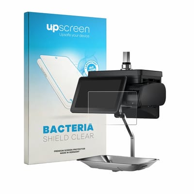 upscreen - Screenprotector voor Bizerba Q1 expert 400 12.1" - Folie Beschermfolie transparant antibacterieel
