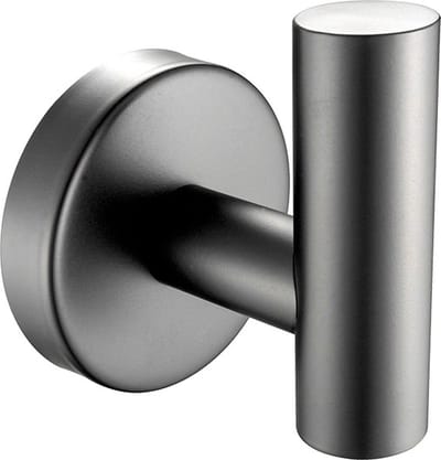 Profielenloods - Handdoekhaak gunmetal - Monteren met schroeven