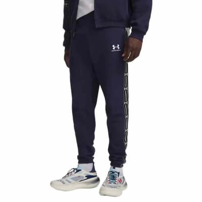 Under Armour Icon Fleece Taped Joggers Blauw S Man