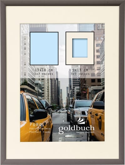 Goldbuch - Fotolijst Puro - Grijs - 9x13 cm (13x18 cm)