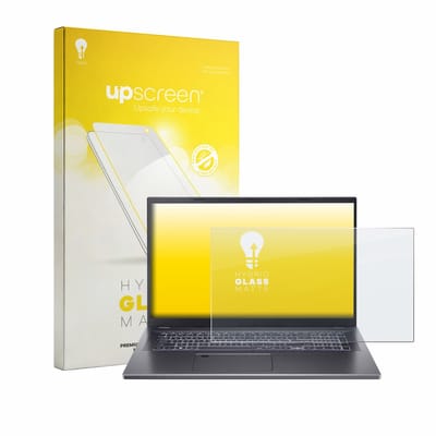 upscreen - Screenprotector voor Acer Aspire 17 A17-51 - Folie Beschermfolie Beschermglas matte