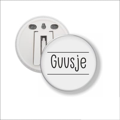 Button Met Clip 58 MM - Guusje