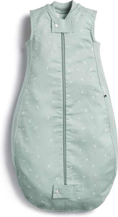 Ergopouch Sheeting Slaapzak - 1,0 Tog - Slaapzak - Baby Slaapzak - Slaapzakken - Slaapzak kind - 8-24 md - 90 cm slaapzak - Sage