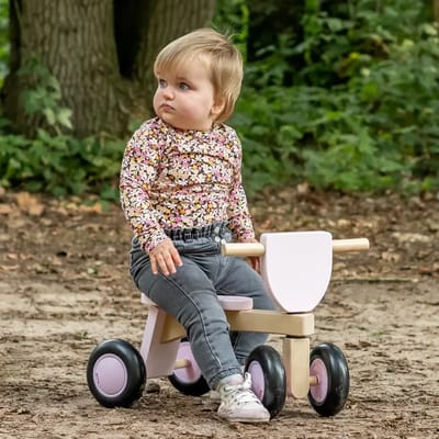 Loopfiets Vintage Rider pink vanaf 1 jaar - Bandits and Angels