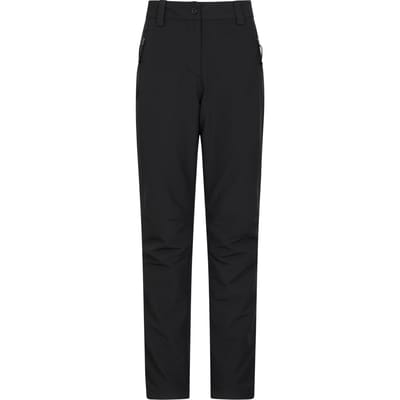 Mountain Warehouse Dames/Dames Arctic II Stretch Fleece gevoerde Reguliere Broek (Zwart)