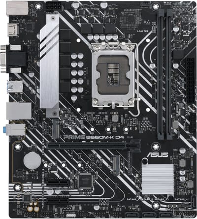 Motherboard Asus PRIME B660M-K D4 mATX 4XDDR4 Intel LGA 1700