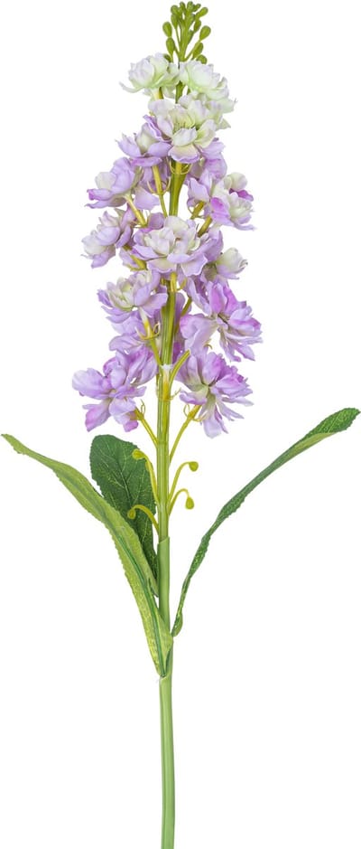 Easyplants | Kunstbloem Violier 78 cm paars | Zijde | Nepbloemen | paars | Onderhoudsvrij | Kant-en-klaar