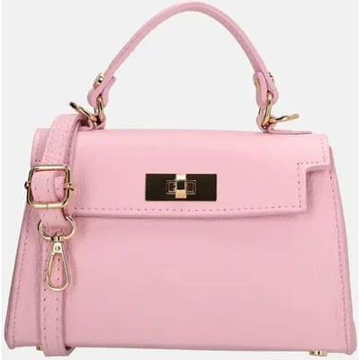 Charm London handtas S lichtroze