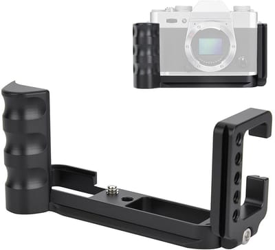 Dailygoods- Snelwisselplaat Hoogwaardige Aluminiumlegering - L-Plaat Houder - Camera Handgreep - Voor Fuji XT10/XT20/XT30 - Lichtgewicht - 39 mm AS-standaardinterface - Camera Plate