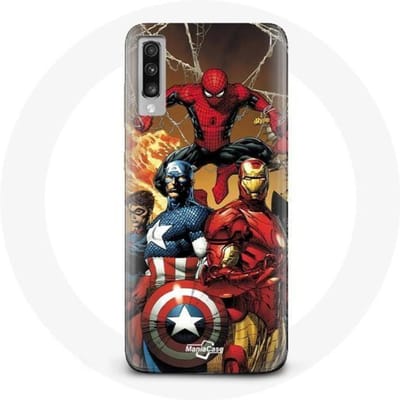 Samsung Galaxy A70 hoesje Avengers invaders Voormalige soldaten