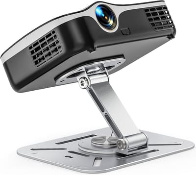Verstelbare Projector Stand met 360° Rotatie, Muurbeugel en Tafelhouder voor Thuisbioscoop en Kantoorgebruik