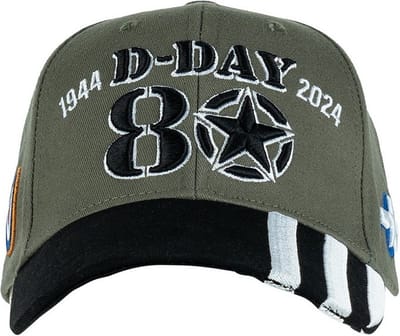 101inc Baseball cap D-Day 80 Years groen