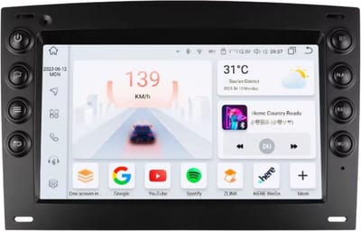 Autoradio met bluetooth - Carplay - Voor Renault Megane 2 (2002 (2002-2009) - Geschikt voor Apple en Android - Stereo - Navigatie - Navigatiesysteem auto - 4GB 32GB