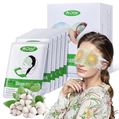 Stoom Oogmasker - Warm Kompres voor Droge Ogen en Ontspanning