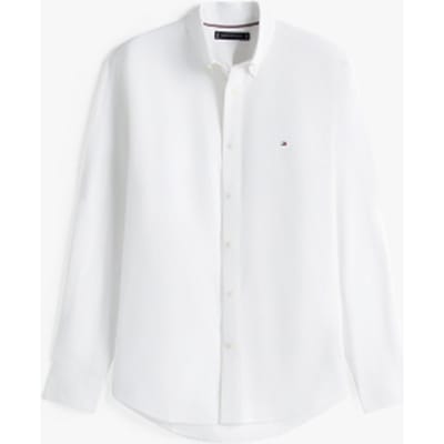 Tommy Hilfiger Adp Flex Poplin Solid Shirt White Taglia: S | Camicie Business Outlet | Uomo | Bianco