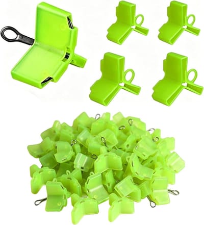 100 Stuks Vissen Haak Beschermers, Treble Haak Covers voor Bescherming van Haken en Tas (Groen)
