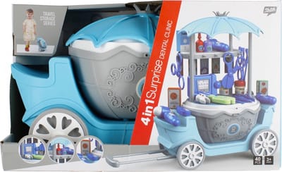 Mega Creative - Dokterspeelgoed op Wieltjes 40-delig - Arts set - Ziekenhuis IC set