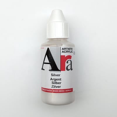 Acrylverf Ara 100ml - Zilver - C255
