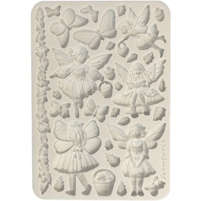 Siliconen vorm A5 "Whispering Wood - Fairies"