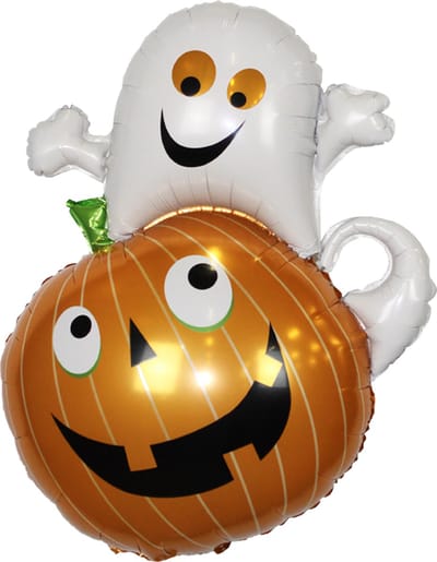 Halloween Decoratie Helium Ballonnen Halloween Versiering Halloween Ballon Feest Versiering Pompoen Ballon – 1 Stuk