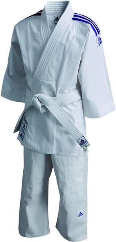 Judopak Adidas voor kinderen | meegroeipak J200 | Wit (Maat: 160 - 170)