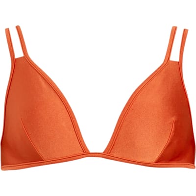 AllSaints Cara Bikini Top Chakra Orange Größe: S | Bikinis Outlet | Damen | Orange