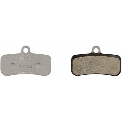 Shimano D03S-RX schijfremblokken – resin – voor 4-zuiger remklauwen – zonder koelvinnen – 1 paar