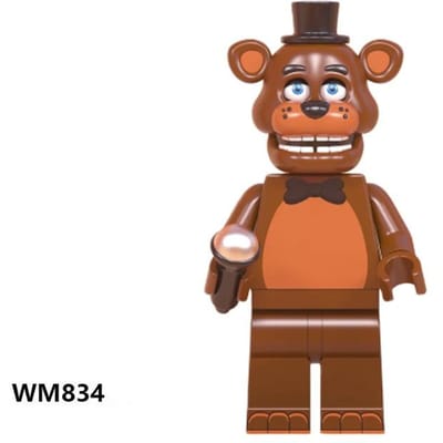 8 Stuks FNAF Actiefiguur Speelgoed Op Vijf Nachten Ornamenten Geassembleerd Speelgoed DIY Model Game Peripheral Verjaardag van Kinderen Leuke Cadeaus