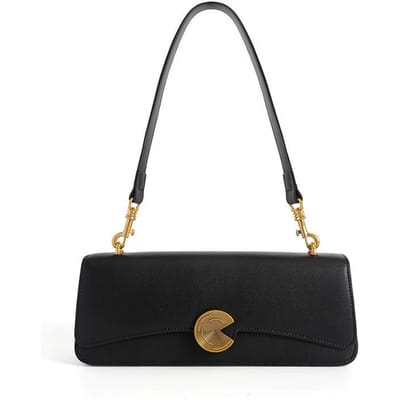 Leren Onderarmtas, Handtas Baguette, Dames Niche Crossbody Tas, Enkelbandige Dames Tas gray