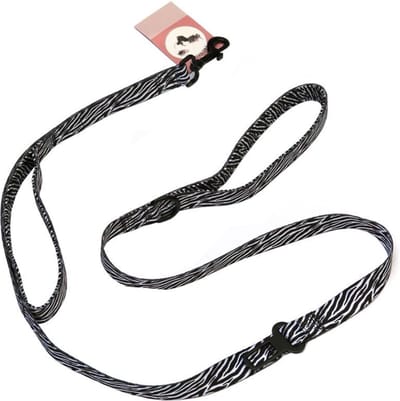 Frenkiez dog leash zebra