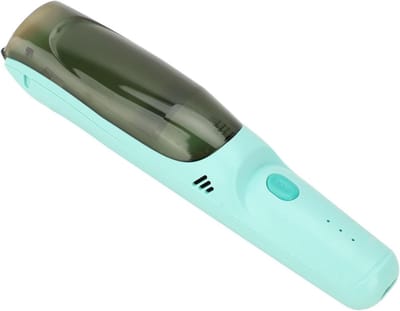 Oplaadbare Tondeuse - Haarsnijder Kind - Thuis Knippen - Ingebouwde Stofzuiger - 20.5 cm - Groen