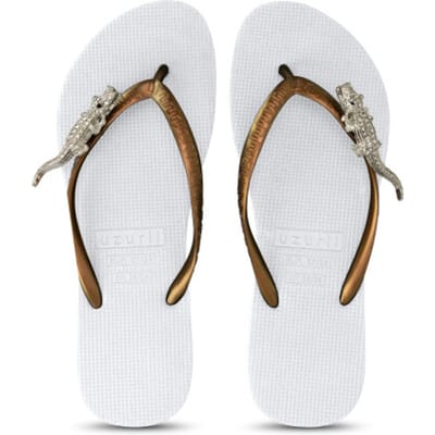 Uzurii | Teenslippers | Dames | Wit | Maat 39/40