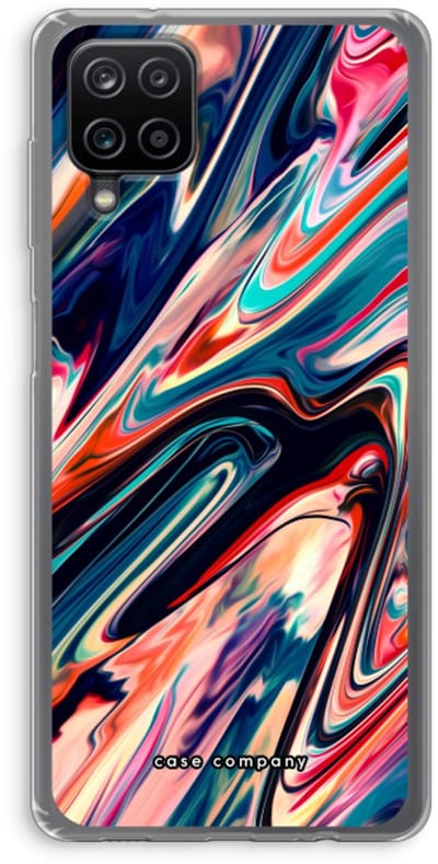 Case Company® - Hoesje geschikt voor Samsung Galaxy A12 hoesje - Quantum Being - Soft Cover Telefoonhoesje - Bescherming aan alle Kanten en Schermrand