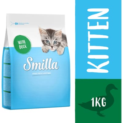 Smilla Kitten met Eend Kattenvoer - 1 kg