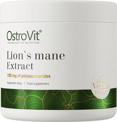 OstroVit - Lion's Mane Extract - 50 g - 1000 mg - 100% Natural zonder toevoegingen - Veiligheid, getest in onafhankelijke laboratoria - Lions mane