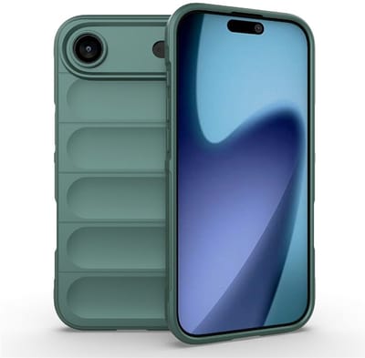 Coverup Hoesje - Geschikt voor iPhone Air Hoesje - Coverup Hands-On Rugged Back Cover - Groen