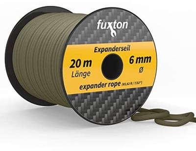 Elastisch Touw 6 mm - 20 m Olijfgroen - Voor Allround Gebruik