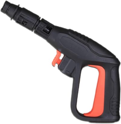 Hogedrukreiniger - Autowasmachine Sprayer - Auto's Reinigen - Ergonomisch Ontwerp - 34 cm - Rood Zwart