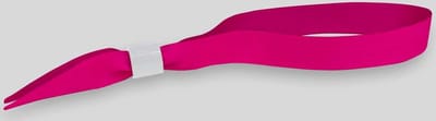 VanDerEng Textiel Festivalbandjes | Onbedrukt Roze - 100 stuks