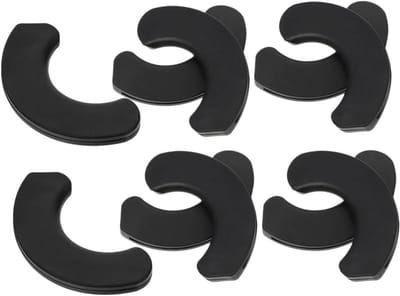 Halterskussen - Gewicht Pad - Fitness Training - Eenvoudige Installatie - 7X3.8CM - Zwart