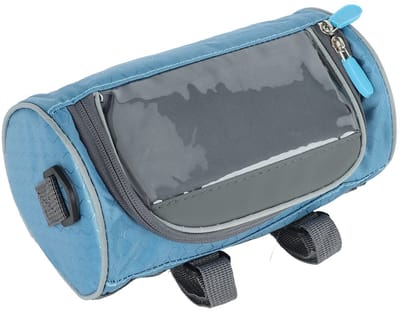 Dailygoods- Fietsstuurtas Waterdicht - Kunstleer/Transparant PVC - Lichtgewicht - Afneembare Schouderriem - Geschikt voor Mobiele Telefoon - Maximale Duurzaamheid - Fietstas