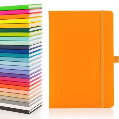 Eco A5 Notitieboek met Gelinieerde Pagina's en Penlus - Duurzaam en Elegant