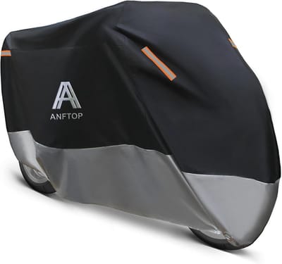 Winterbestendig Motorafdekzeil voor Scooter en Motorfiets - Waterdicht en Duurzaam 275x105x125 cm