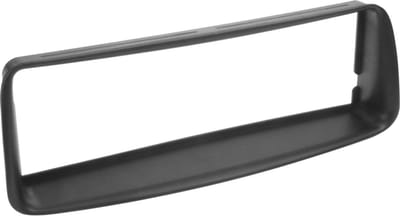 1-DIN Paneel geschikt voor Peugeot 206 (2) / 206 CC (2) 1998-2007 Kleur: Zwart