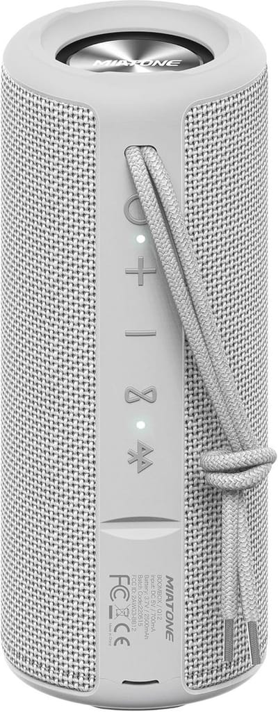 Draadloze Bluetooth luidspreker - 16W draagbaar met 10U speeltijd, 360° Surround Sound, IPX6 waterdicht, True Wireless Stereo